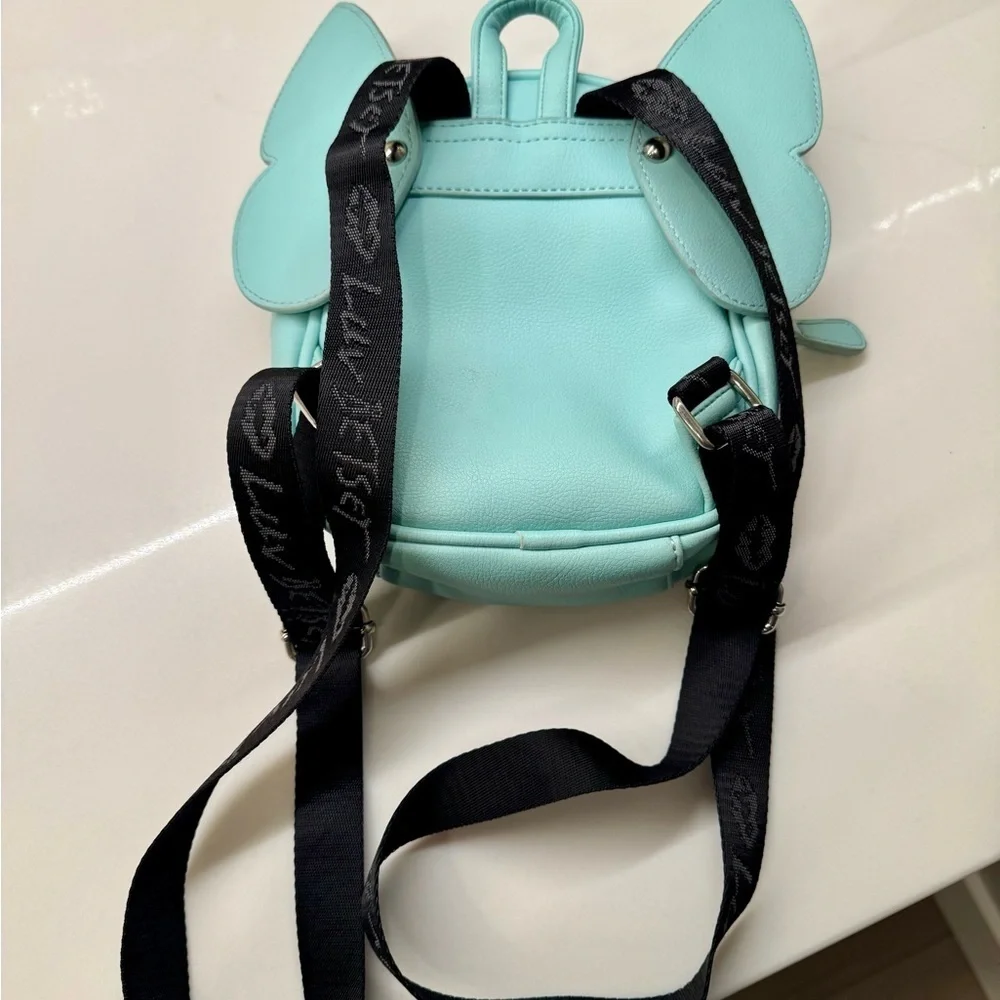 Betsey Johnson mini butterfly backpack